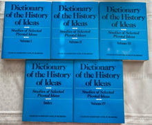 Load image into Gallery viewer, Dictionary of the history of ideas