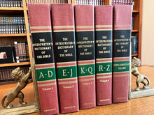 Load image into Gallery viewer, The Interpreter's Dictionary of the Bible (5 volumes)