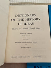 Load image into Gallery viewer, Dictionary of the history of ideas