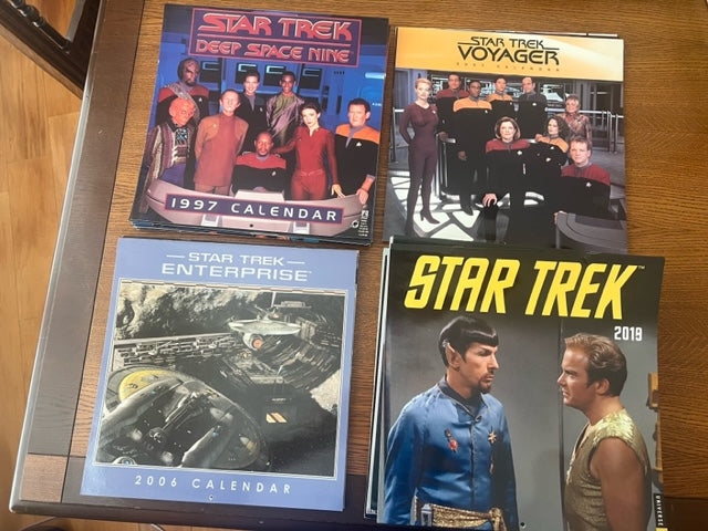 Star Trek Calendars - set of 34 calendars – Olive Tree Industries