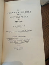 Load image into Gallery viewer, The American History and Encyclopedia of Music
